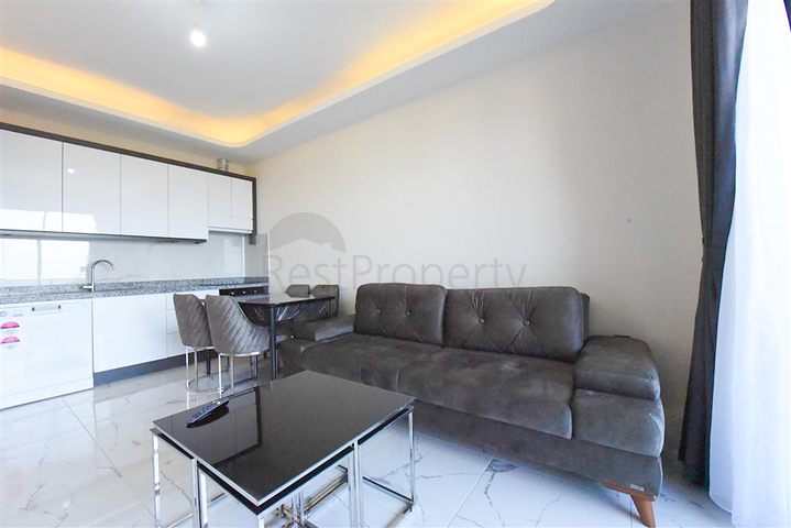 Квартира 1+1 в 250 м от пляжа Клеопатра