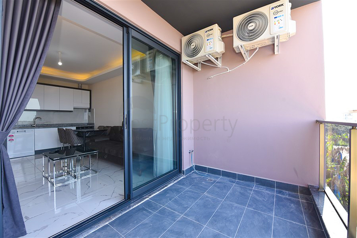 Квартира 1+1 в 250 м от пляжа Клеопатра