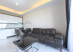 Квартира 1+1 в 250 м от пляжа Клеопатра