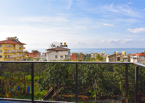 Квартира 1+1 в 250 м от пляжа Клеопатра