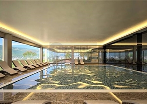 Шикарная квартира планировкой 1+1 в районе Оба  