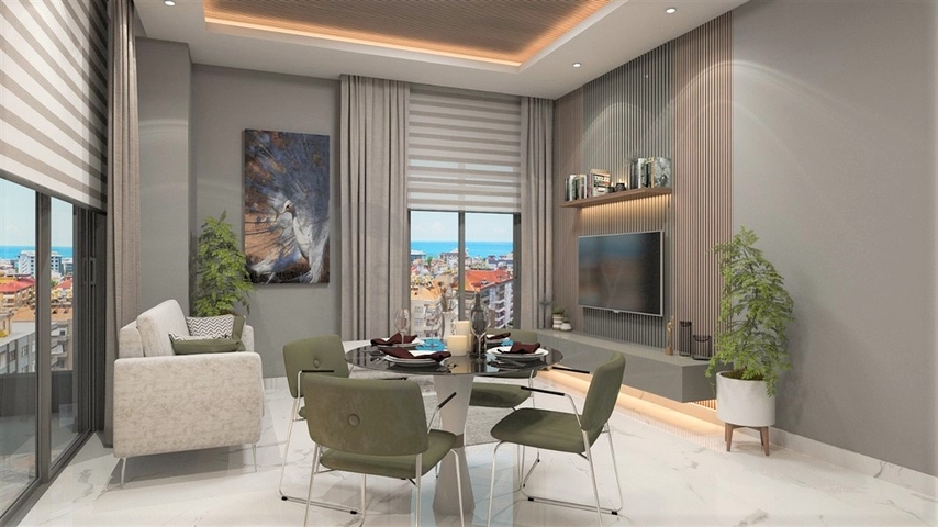 Квартира планировкой 1+1 на стороне знаменитого пляжа Клеопатра