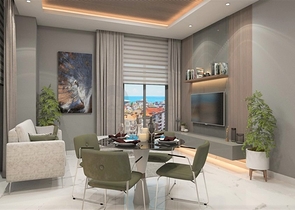 Квартира планировкой 1+1 на стороне знаменитого пляжа Клеопатра