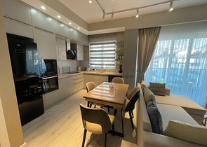 Пентхаус 2+1 с мебелью в современном комплексе в Оба