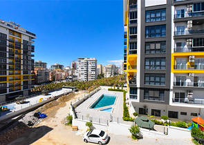 Квартира 1+1 в районе Махмутлар