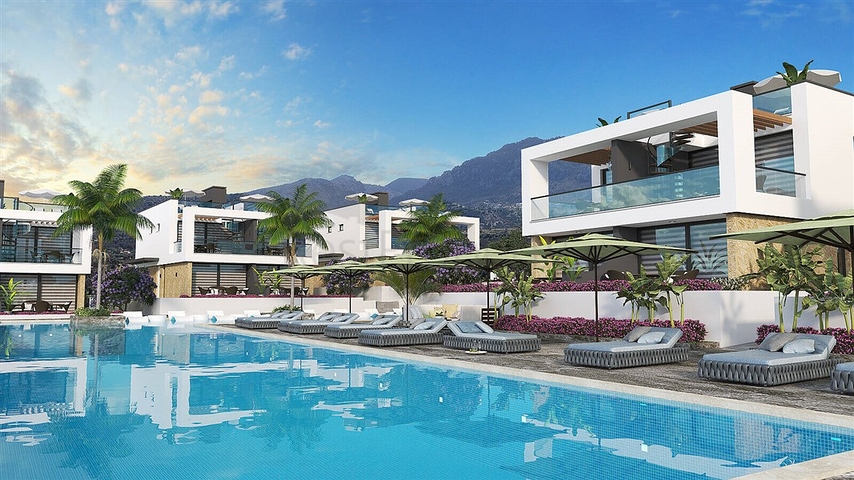 Уникальный проект вилл в 900 м от моря