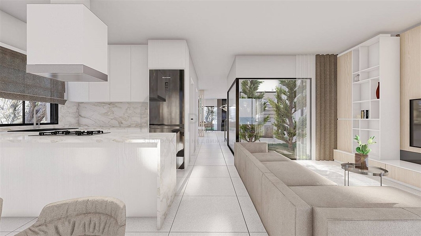 Комплекс вилл с видом на море в районе Гирне