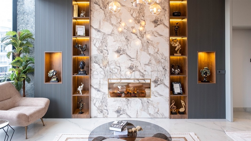 Квартира лофт с эксклюзивным дизайном в районе Махмутлар