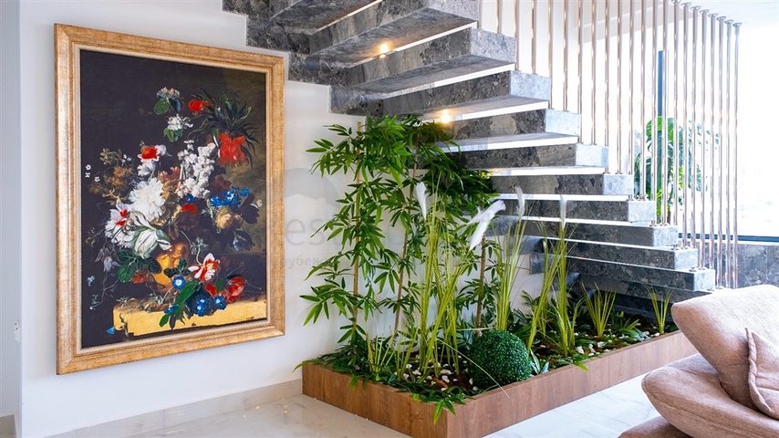 Квартира лофт с эксклюзивным дизайном в районе Махмутлар