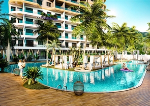 Квартира 1+1 в районе Авсаллар