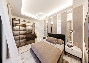 Квартира 1+1 в районе Авсаллар