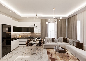 Квартира 1+1 в районе Авсаллар