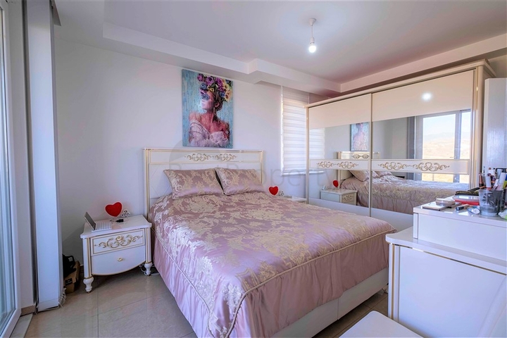 Квартира 2+1 в открытом для получения ВНЖ районе Конаклы