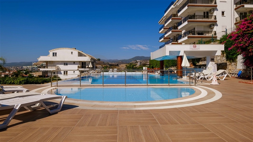 Квартира 2+1 в открытом для получения ВНЖ районе Конаклы