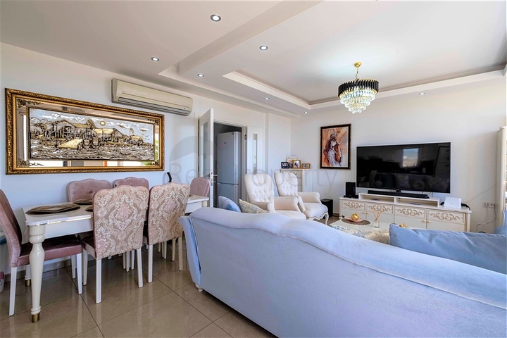 Квартира 2+1 в открытом для получения ВНЖ районе Конаклы