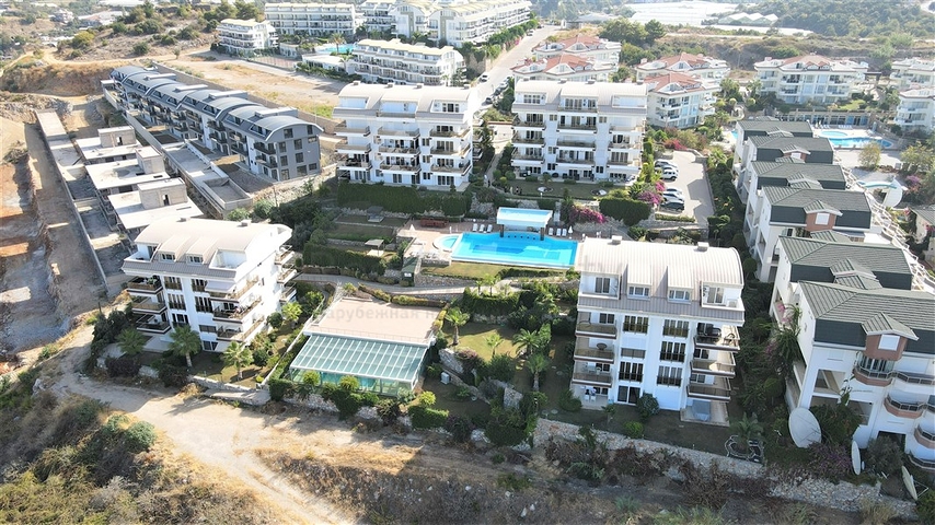 Квартира 2+1 в открытом для получения ВНЖ районе Конаклы