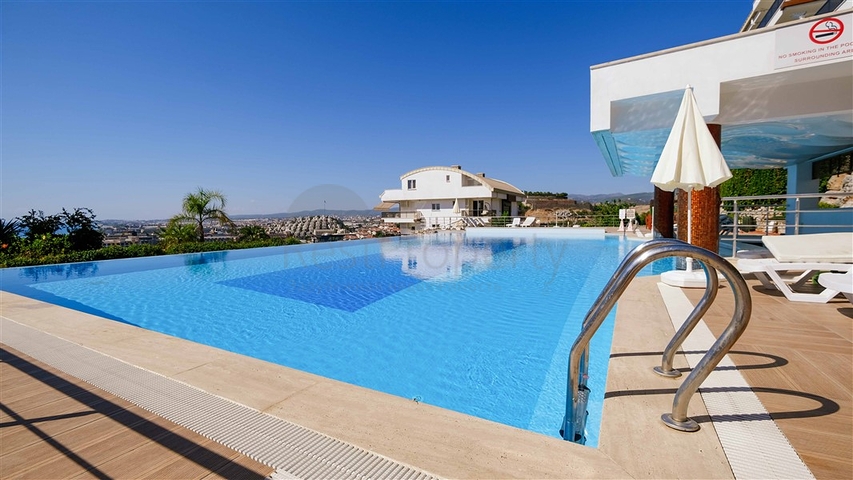 Квартира 2+1 в открытом для получения ВНЖ районе Конаклы