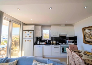 Квартира 2+1 в открытом для получения ВНЖ районе Конаклы