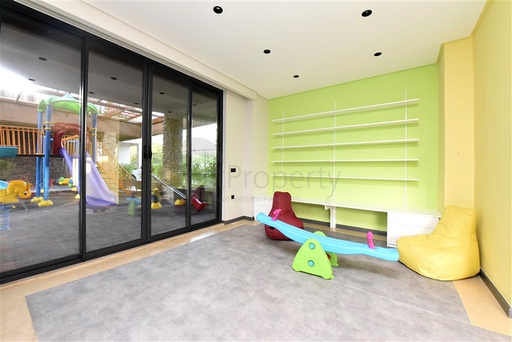 Апартаменты 1+1 в новом комплексе с инфраструктурой в районе Оба 