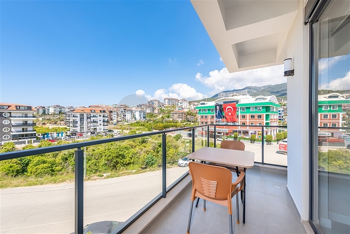 Апартаменты 1+1 в новом комплексе с инфраструктурой в районе Оба 