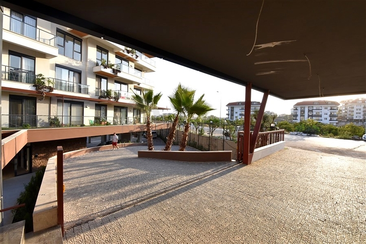 Апартаменты 1+1 в новом комплексе с инфраструктурой в районе Оба 