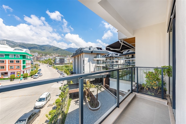 Апартаменты 1+1 в новом комплексе с инфраструктурой в районе Оба 