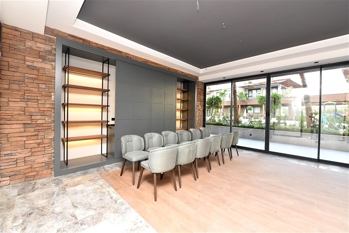 Апартаменты 1+1 в новом комплексе с инфраструктурой в районе Оба 