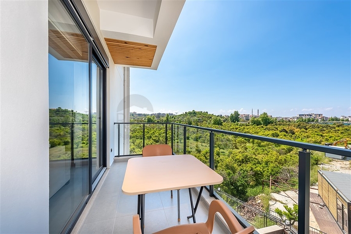 Апартаменты 1+1 в новом комплексе с инфраструктурой в районе Оба 