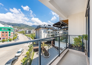 Апартаменты 1+1 в новом комплексе с инфраструктурой в районе Оба 