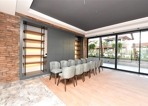 Апартаменты 1+1 в новом комплексе с инфраструктурой в районе Оба 