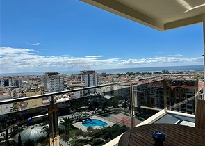 Квартира 2+1 с прекрасным видом на море