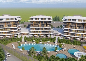 1+1 в строящемся комплексе отельного типа 