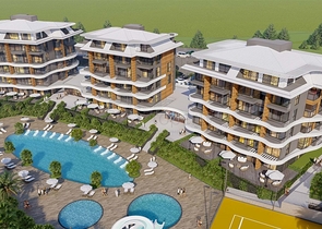 1+1 в строящемся комплексе отельного типа 