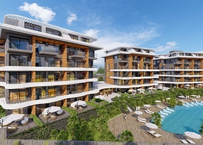 1+1 в строящемся комплексе отельного типа 