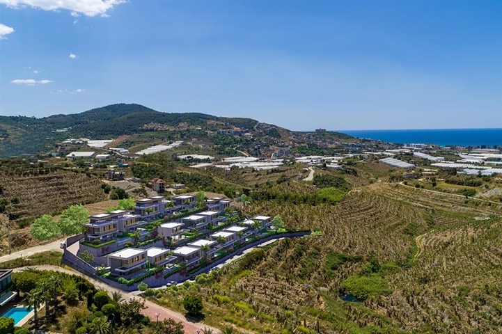 Вилла 3+1 с собственным бассейном в районе Каргыджак