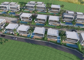 Вилла 3+1 с собственным бассейном в районе Каргыджак