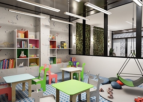 Квартира планировкой 1+1 в строящемся доме района Махмутлар