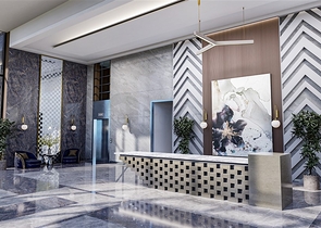 Квартира планировкой 1+1 в строящемся доме района Махмутлар