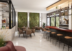 Квартира планировкой 1+1 в строящемся доме района Махмутлар