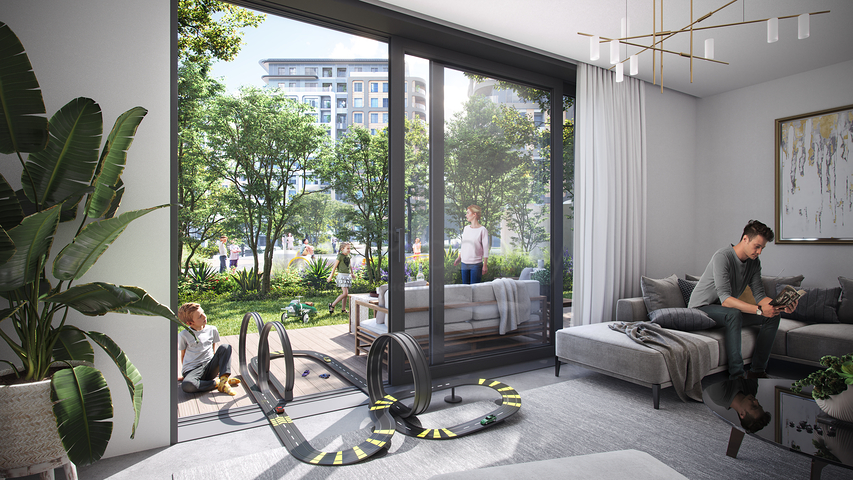 Проект семейной концепции в центре исторического города Стамбул