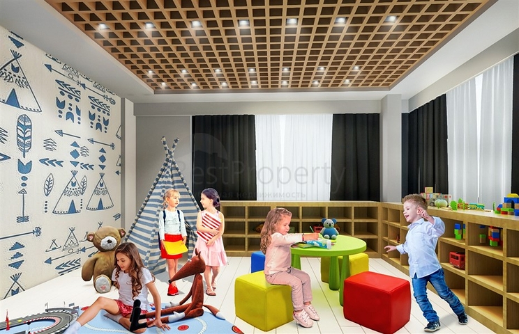 Квартира 1+1 в новом жилом комплексе в центре Алании