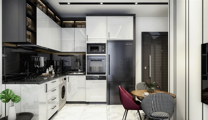 Квартира 1+1 в новом жилом комплексе в центре Алании