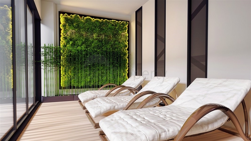 Квартира 1+1 в новом жилом комплексе в центре Алании