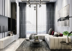 Квартира 1+1 в новом жилом комплексе в центре Алании