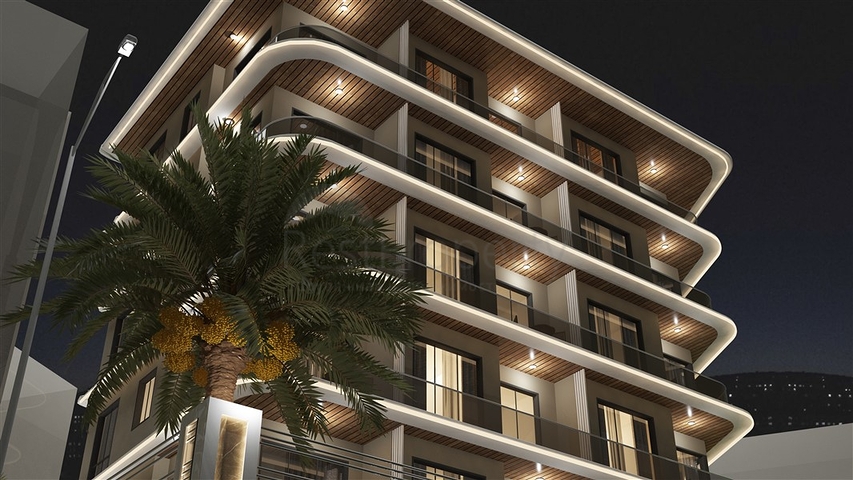 Квартира 1+1 в центре Алании на расстоянии 200 метров до моря