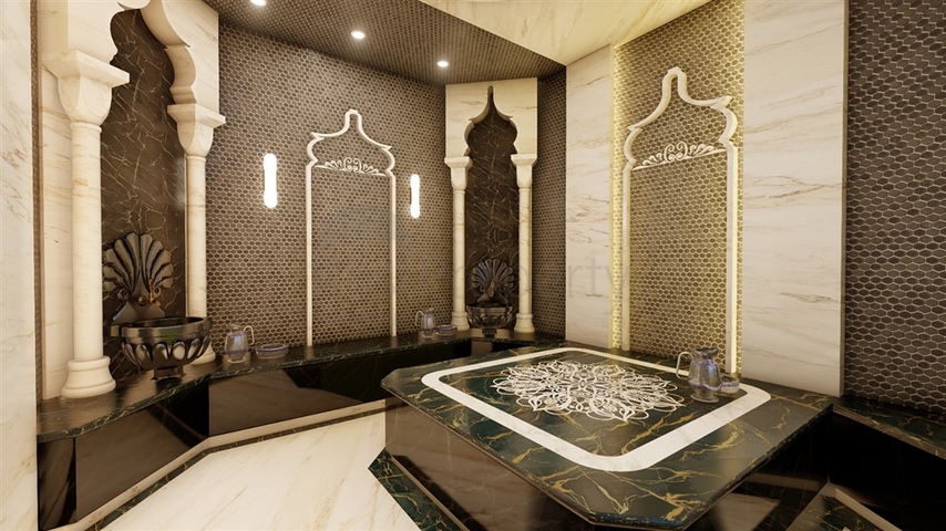 Квартира 1+1 в центре Алании на расстоянии 200 метров до моря