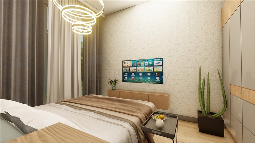 Квартира 1+1 в центре Алании на расстоянии 200 метров до моря