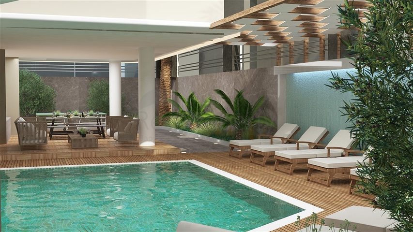 Квартира 1+1 в центре Алании на расстоянии 200 метров до моря