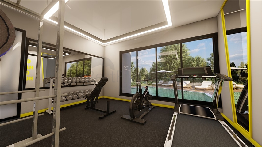 Квартира 1+1 в центре Алании на расстоянии 200 метров до моря