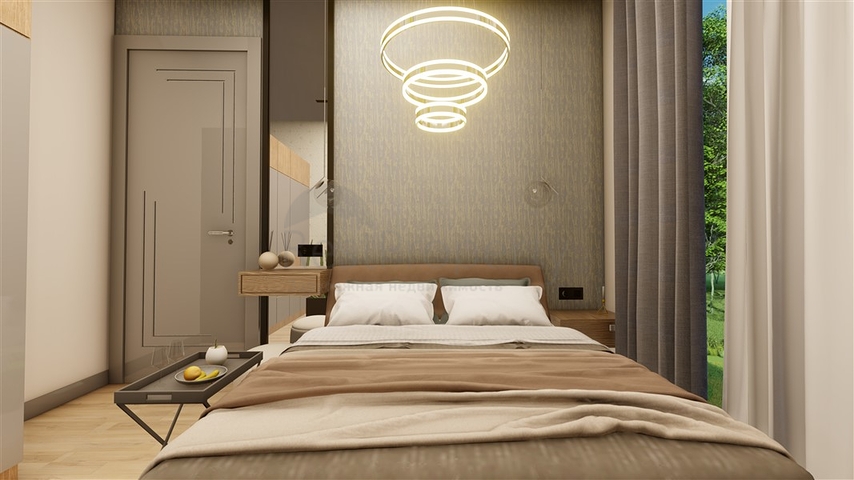 Квартира 1+1 в центре Алании на расстоянии 200 метров до моря